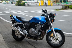 普通二輪 HONDA CB400 東部自動車学校 沼津 教習所 免許