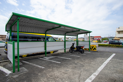 東部自動車学校 バイク 駐輪場