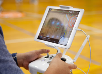 静岡 沼津 ドローンスクール ドローン資格 無人航空機操縦士 プロポ iPad