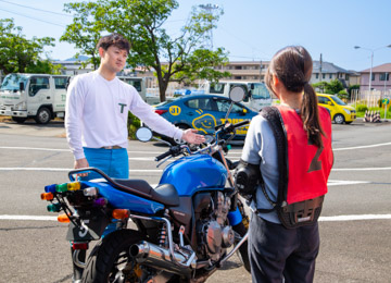 沼津 教習所 東部自動車学校 二輪 バイク