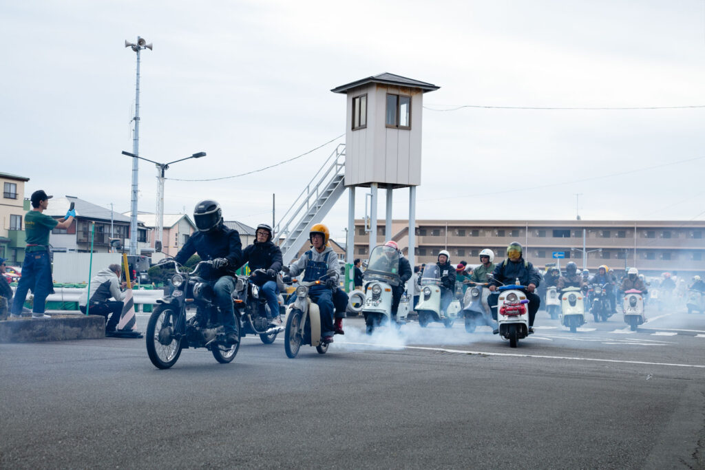 東部自動車学校 岳南オートバイミーティング クラシカルバイク 沼津 沼津港 静岡東部