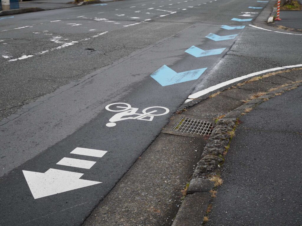 自転車 ナビライン 安全運転 教習所 東部自動車学校 沼津 静岡 静岡東部 免許